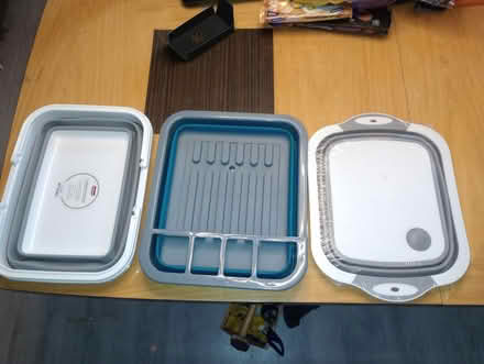 Photo of free Folding basket, washing up bowls (Reddish SK5) #1