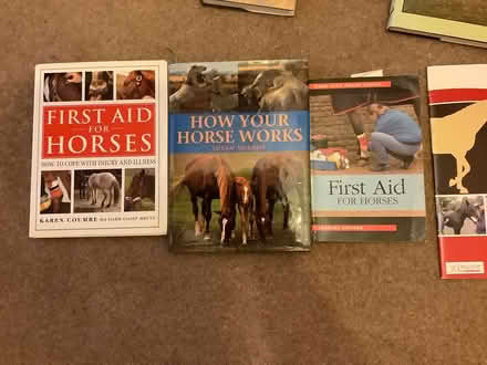 Photo of free 6 books-horse care, first aid etc (BL7) #3