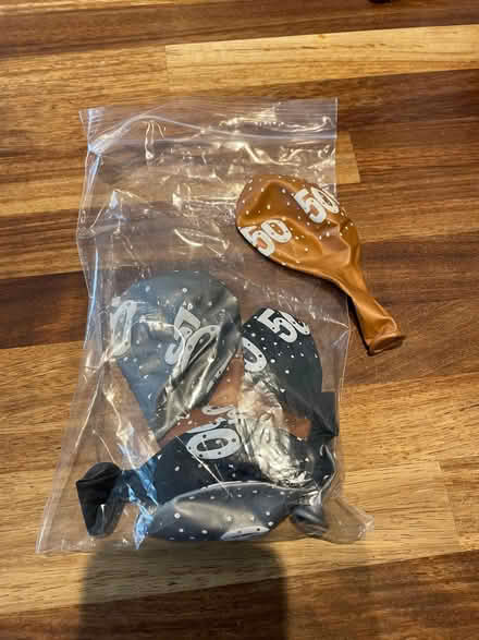 Photo of free 50th Birthday Balloons (ware SG12) #1