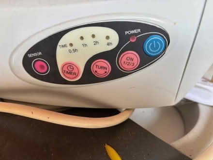 Photo of free halogen electric heater (Michelmersh, Romsey) #4
