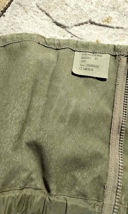 Photo of free Ex-army gaiters (Netherfield, Kendal LA9) #1