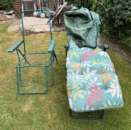 Photo of free 2 garden chairs (Dunmow CM6) #1
