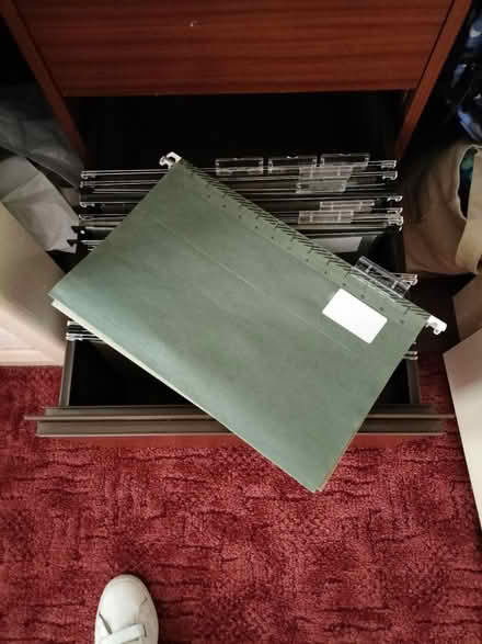 Photo of free 4 Drawer Wooden Filing Cabinet (Waterlooville PO7) #2