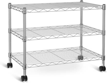 Photo of Low shelf/wire rack with wheels (101 and Fair Oaks Sunnyvale) #1