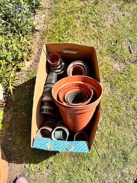 Photo of free Garden Pots etc (Old Basing RG24) #4