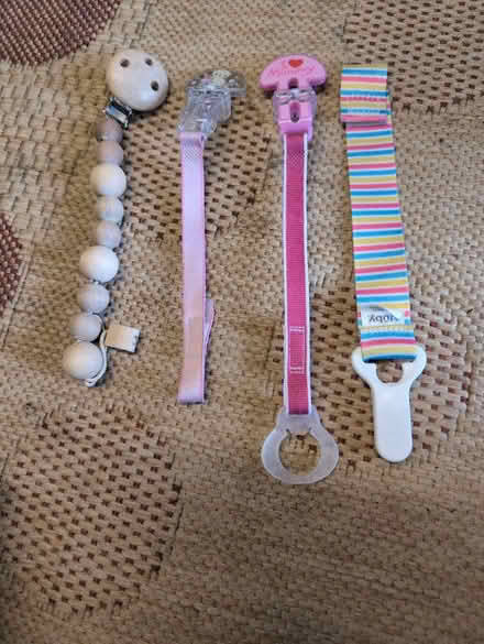 Photo of free Dummy / soother clips (Woodley RG5) #1