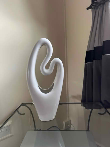 Photo of free Unusual Table Lamp – White (Plaistow E13) #2