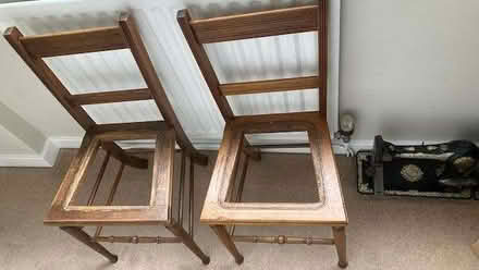 Photo of free Two chairs for upcycling (Wilmslow SK9) #1
