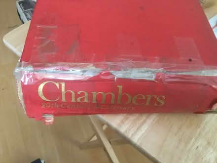 Photo of free Chambers 20 th c dictionary (B62 near Blackheath) #1