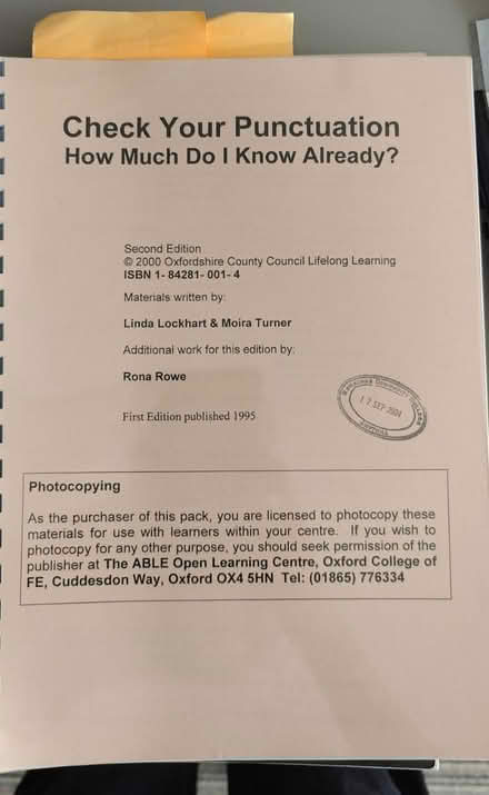Photo of free Literacy teaching resources (Bishop's Stortford) #3