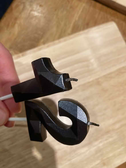 Photo of free ‘12’ candles (Whitemans Green RH17) #2