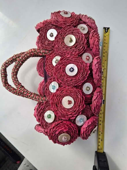 Photo of free Rose-covered handbag (Bernards Heath AL1) #2