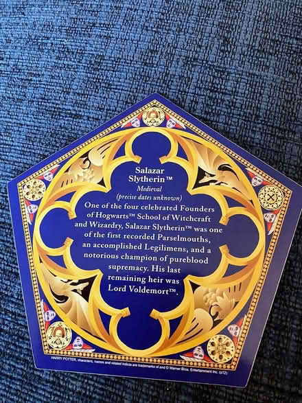 Photo of free Harry Potter card (Sidcup/New Eltham DA15) #2