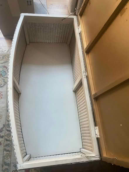 Photo of free Lloyd loom blanket box (Langport) #2