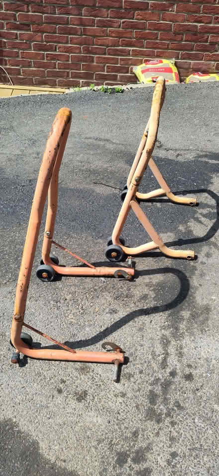 Photo of free Motorbike stand (Upper Bourne GL5) #1