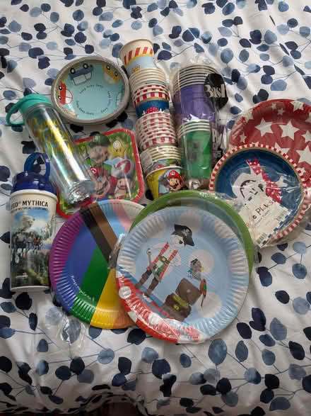 Photo of free Partyware and drinks bottles (Cam GL11) #1