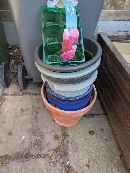 Photo of free Mixed Plant Pots (Stanton CH63) #1
