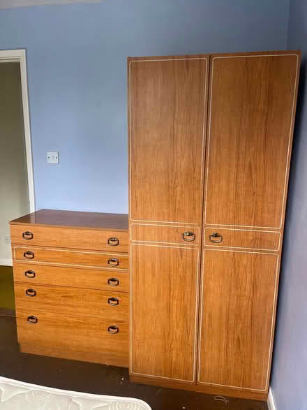 Photo of free Wardrobe and chest of drawers (Gt Barton) #1