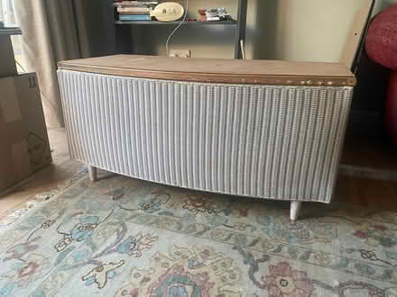 Photo of free Lloyd loom blanket box (Langport) #1