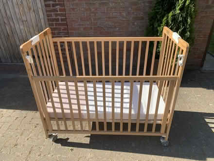 Photo of free Folding cot (Bassingbourn-cum-Kneesworth SG8) #1