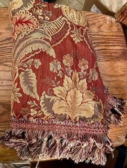 Photo of free 96” Valance w tassels (New Rochelle) #1