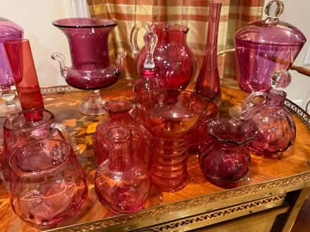 Photo of free Cranberry glass collection (Cortlandt Manor, NY) #1