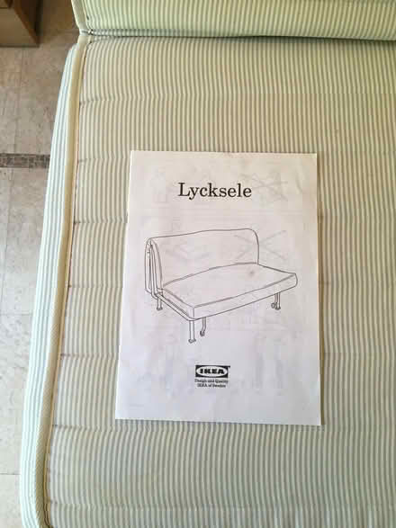 Photo of free IKEA Lyksele sofa bed (Avening GL8) #2