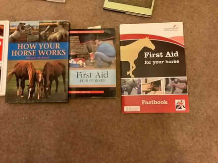 Photo of free 6 books-horse care, first aid etc (BL7) #2