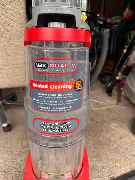 Photo of free Vax dual v carpets washer (NG12 Cropwell Bishop) #2