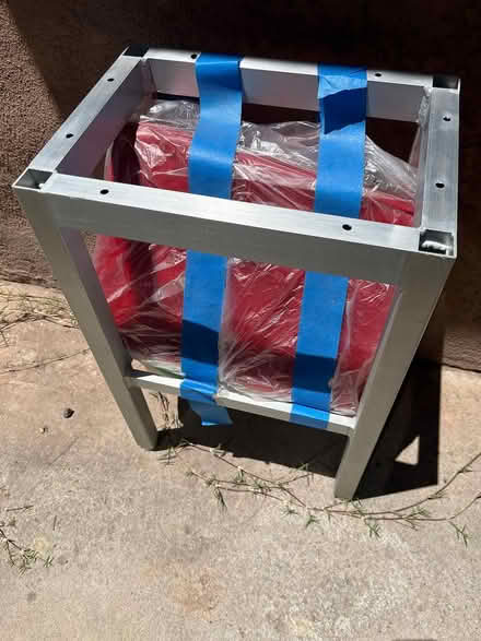 Photo of free Aluminum Stool needs new upholstery (Sunset, Bridge, and 5-Points) #2