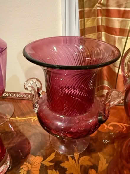 Photo of free Cranberry glass collection (Cortlandt Manor, NY) #2