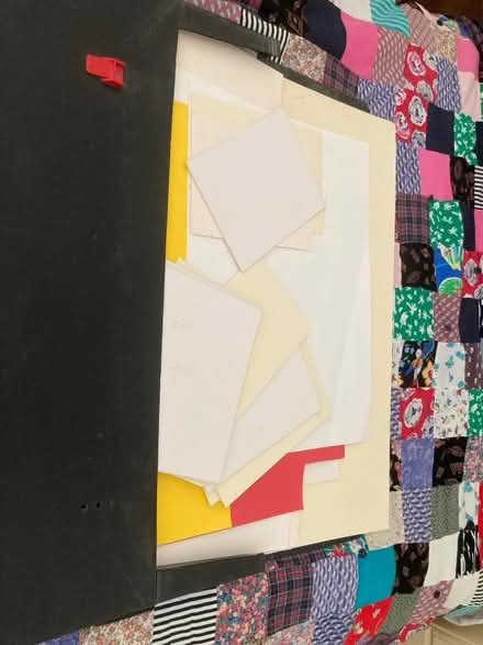 Photo of free Assorted pieces of coloured card. (Whitbourne WR6) #1