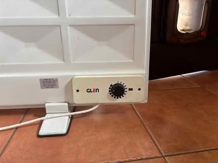 Photo of free Glen Convector Heater white (Michelmersh, Romsey) #2