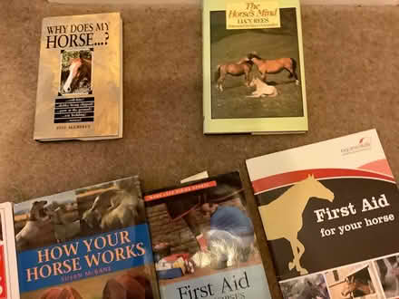 Photo of free 6 books-horse care, first aid etc (BL7) #4