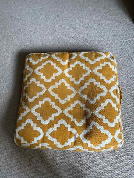 Photo of free Yellow John Lewis floor cushion (KT8 East Molesey) #1