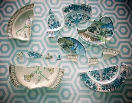 Photo of free Vintage plate pieces for mosaics? (Fiveways BN1) #1