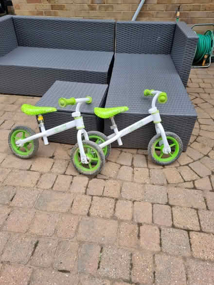 Photo of free X2 balance bikes (Tonbridge) #1