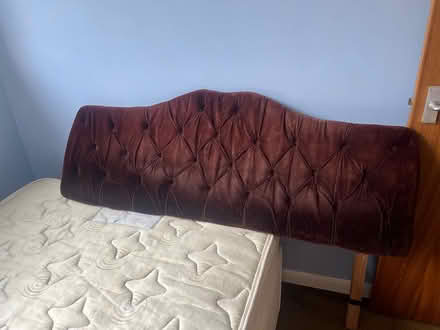 Photo of free Double bed headboard (Gt Barton) #1