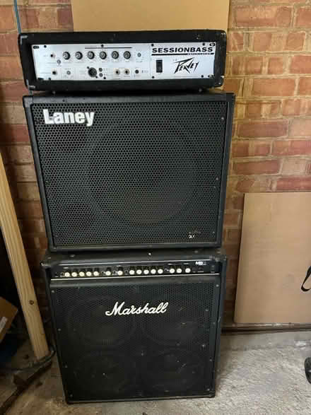 Photo of free Guitar amp and 2 speakers (GL1 Gloucester) #3