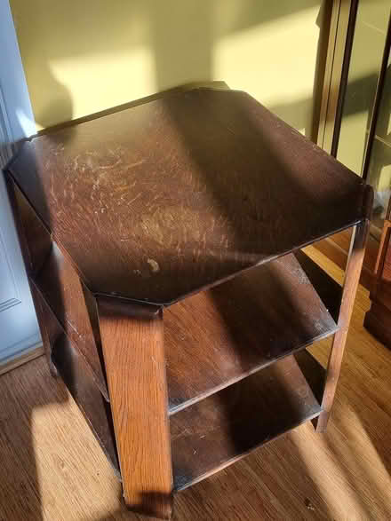 Photo of free side table - oak - ealy/mid 20th c (RG4) #1