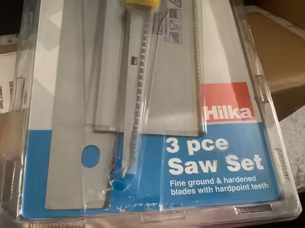 Photo of free 3 Piece Saw set (Teignmouth) #1