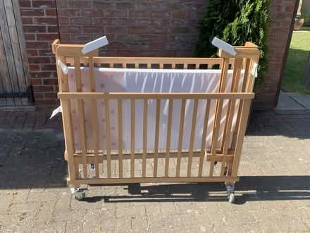 Photo of free Folding cot (Bassingbourn-cum-Kneesworth SG8) #2