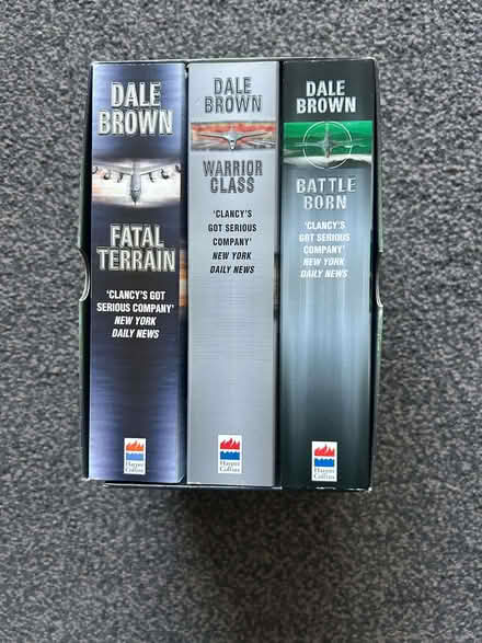 Photo of free Dale Brown books (Martham NR29) #1