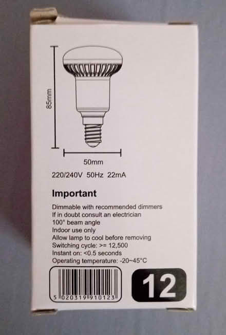 Photo of free R50 LED bulb - small screw (Ipswich IP4 5) #3
