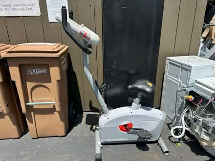 Photo of free Schwinn stationary exercise bicycle (Valencia Avenue, Sunnyvale) #2