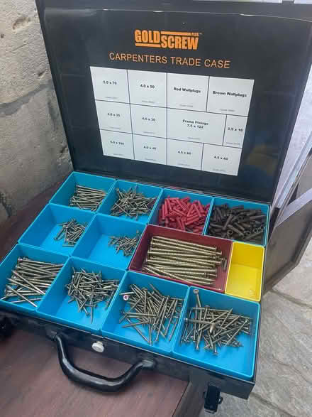 Photo of free Assorted power tools and screw case (Bear Flat) #3