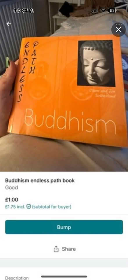 Photo of free Buddhism book (Bognor Regis - PO22) #1