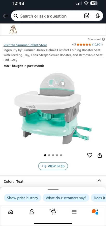 Photo of free Baby feeding seat (near kings academy) #2