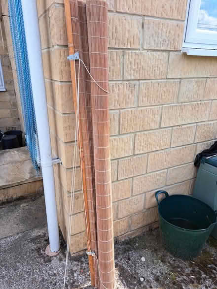 Photo of free Bamboo/Reed 5ft wide drop blind (melksham east SN12) #1