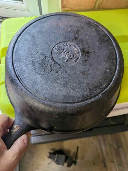 Photo of free Large cast iron pan (Castlepoint BH8) #2